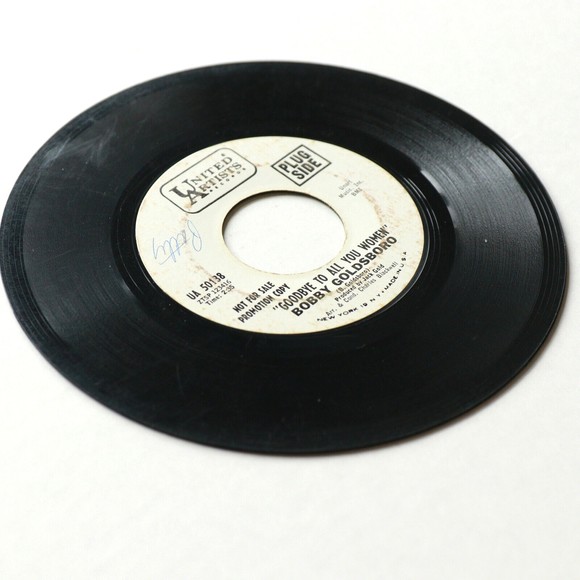 Bobby Goldsboro – Goodbye To All You Women / Abilene 45 Vinyl 7" Single UA-50138 - Picture 3 of 9